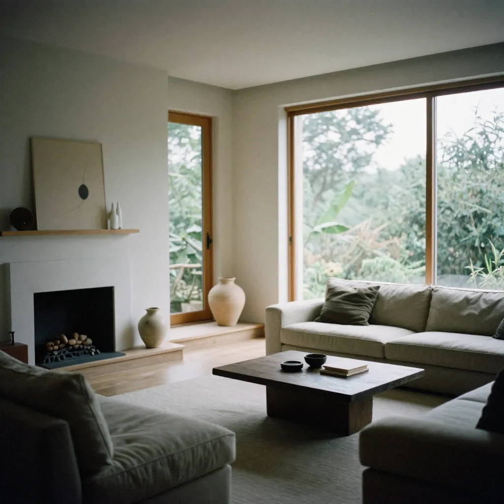 Åpent planløsning med fokus på flyt